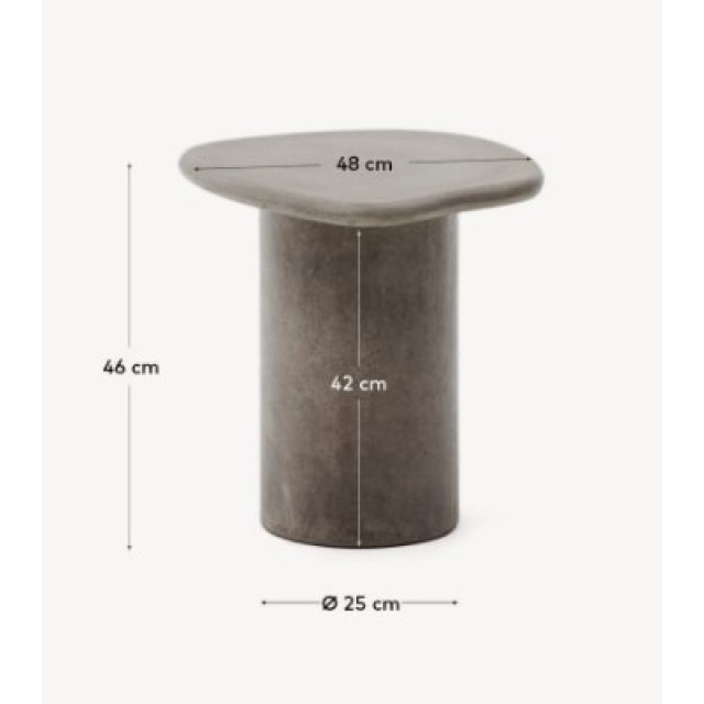 Приставний столик Macarella J0300048PR14, 48 х 47 см Приставний столик Macarella J0300048PR14, 48 х 47 см