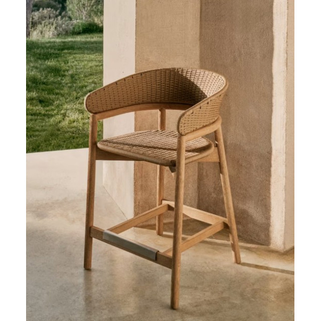 Полубарный стул Kave Home Arinella C00108RO12