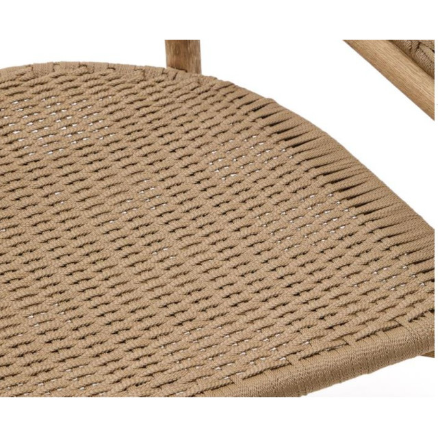Крісло Arinella Kave Home C00076RO12 з масиву акаціі Крісло Arinella Kave Home C00076RO12 з масиву акаціі
