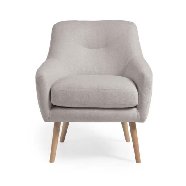 Крісло Kave Home Candela S808_10_PS03 з флісу 73 x 72 см