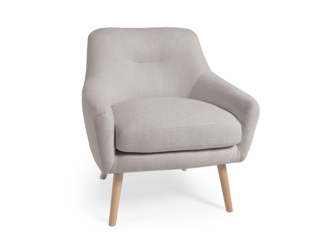 Крісло Kave Home Candela S808_10_PS03 з флісу 73 x 72 см
