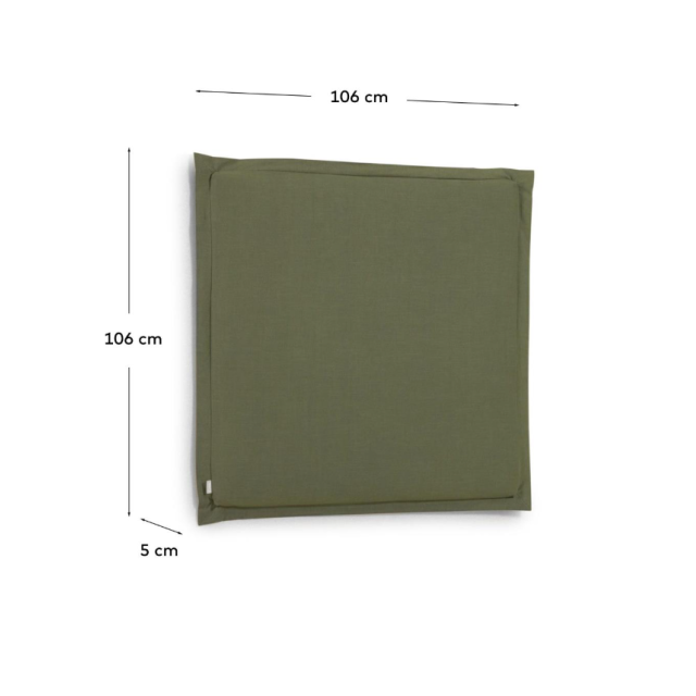 Изголовье Tanit S804_CAB100_SN19 с чехлом из льна 106 x 106 см Изголовье Tanit S804_CAB100_SN19 с чехлом из льна 106 x 106 см