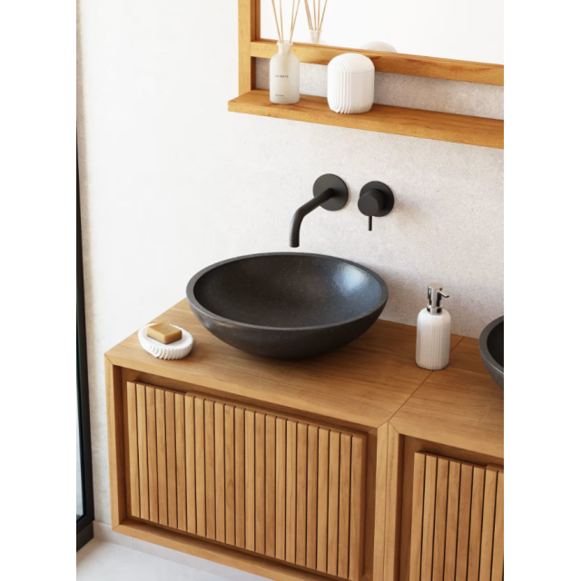 Раковина Delina SN011PR01 з терраццо 40х11 см Раковина Delina SN011PR01 з терраццо 40х11 см