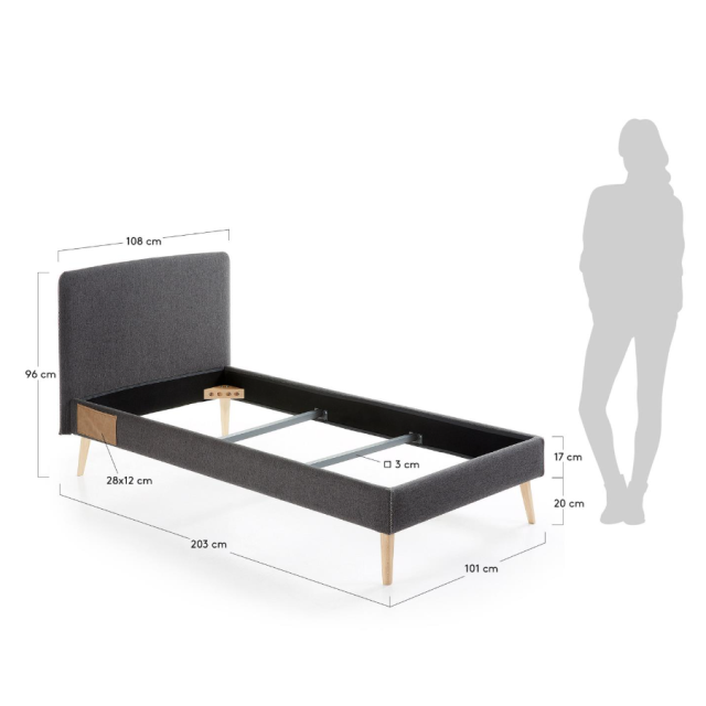 Чехол для кровати Dyla D043VA02 190x90 см Чехол для кровати Dyla D043VA02 190x90 см