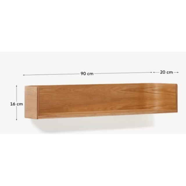 Полка Octavia M0600007MM50 из фанеры ясеня 90х20 см Полка Octavia M0600007MM50 из фанеры ясеня 90х20 см