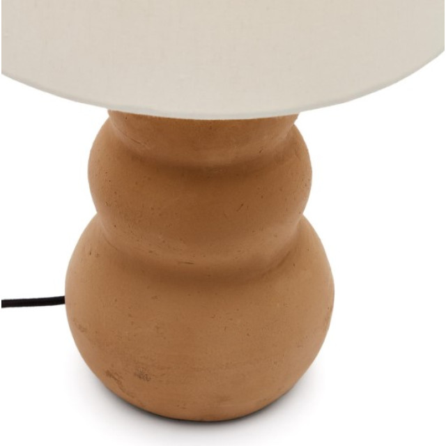Настольная лампа Madsen L0300053KK86 с белым абажуром