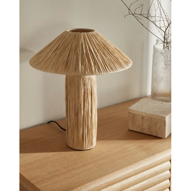 Настольная лампа Samse L0300029FN46 бежевая