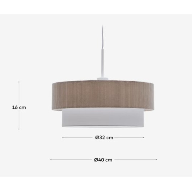 Потолочный светильник Bianella L0100003JJ12 Ø 40 см