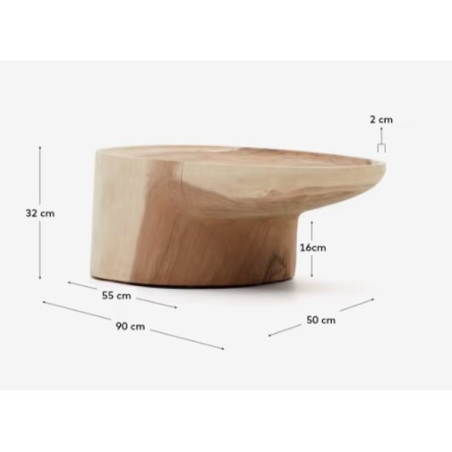 Журнальний столик Mosi T0600026MM46  Ø 90 x 50 см