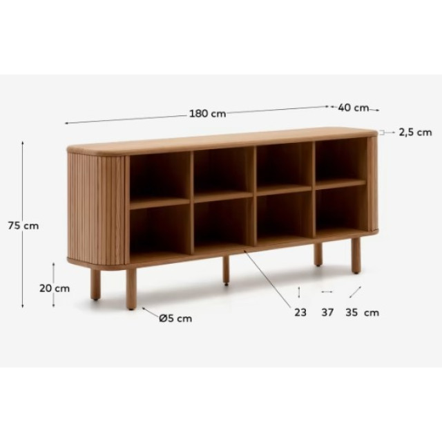 Тумба Mailen M0100011MM50 180 x 75 см Тумба Mailen M0100011MM50 180 x 75 см