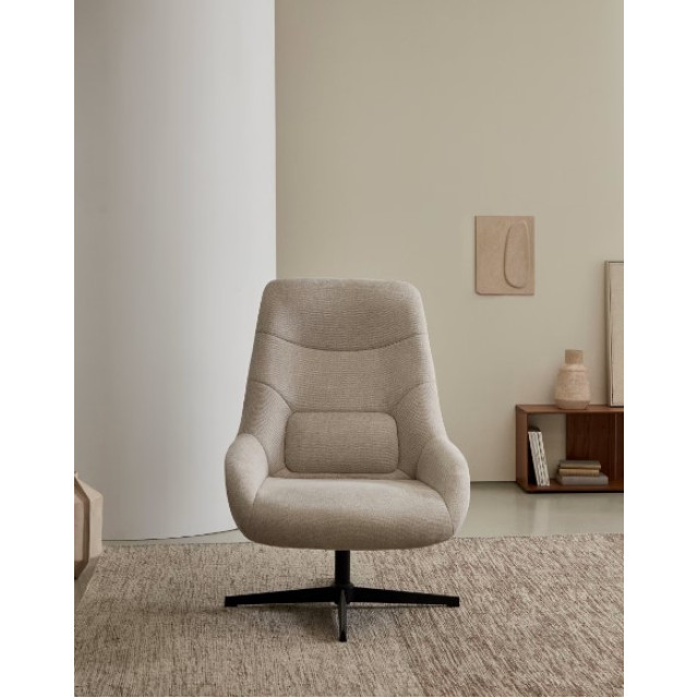 Поворотное кресло Celida S0900008BF12 из бежевое