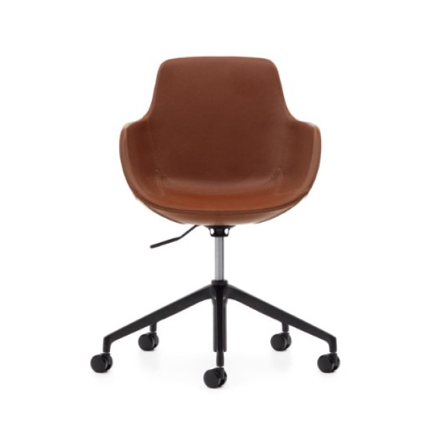Стул Tissiana C0200006PP10 из коричневой єко кожи Стул Tissiana C0200006PP10 из коричневой єко кожи