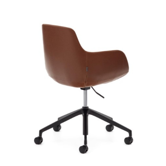 Стул Tissiana C0200006PP10 из коричневой єко кожи Стул Tissiana C0200006PP10 из коричневой єко кожи