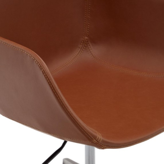 Стул Tissiana C0200006PP10 из коричневой єко кожи Стул Tissiana C0200006PP10 из коричневой єко кожи