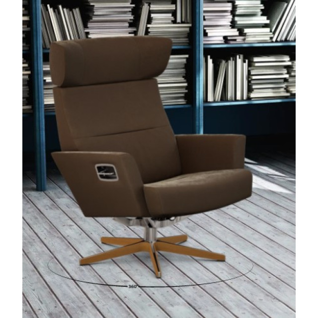 Крісло Conform Relieve swivel foot Дерево