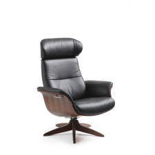 Крісло Conform Timeout Swivel foot wood Шкіра