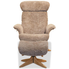 Крісло Conform Timeout Swivel foot wood Овчина