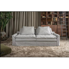 Диван Furninova SAKE 233 х 114 Сірий  CORTINA -75