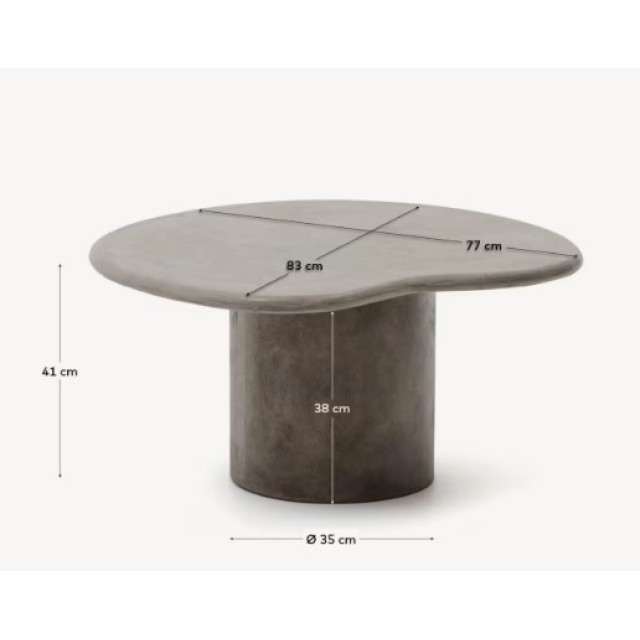 Приставний столик Macarella J0300045PR14 83 x 77 cm