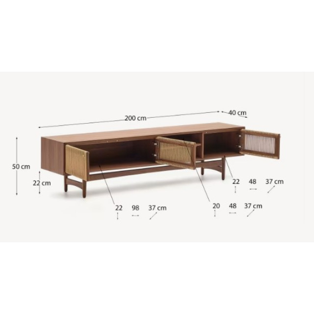 TV-тумба Elan M1000026MM41 Орех