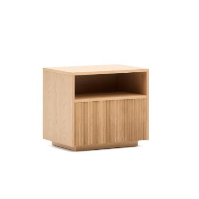 Приліжкова тумба Helvine N1200018MM40 Шпон Дубу 60x52 см