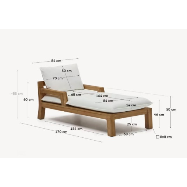 Шезлонг Forcanera J1300007JJ05 Шезлонг Forcanera J1300007JJ05