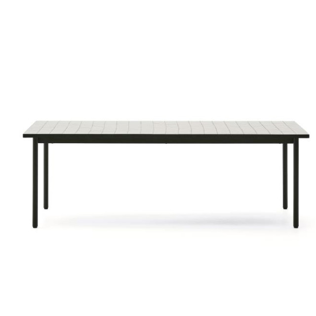 Вуличний стіл Maurina T00065KK39 Екрю 223х101 см Вуличний стіл Maurina T00065KK39 Екрю 223х101 см