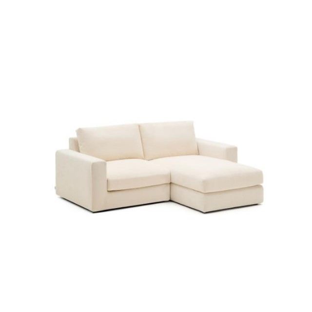 Диван 3-місний з правим шезлонгом Alea S85140LB39 Екрю 220 см