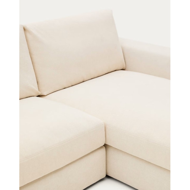 Диван 3-місний з правим шезлонгом Alea S85140LB39 Екрю 220 см