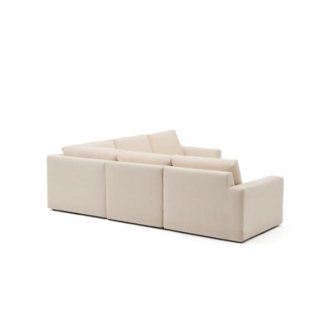 Диван 5-місний кутовий Alea S85146LB39  Екрю 310 x 310 см 