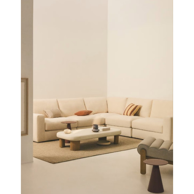 Диван 5-місний кутовий Alea S85146LB39  Екрю 310 x 310 см 