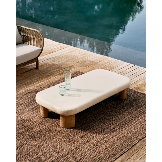 Кофейный стол Labra O00174PR05 Белый 140х70 см