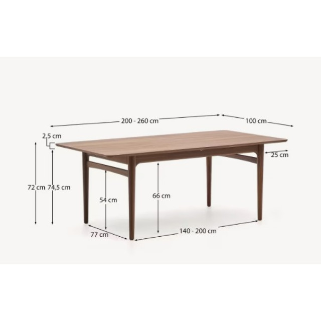 Розсувний стіл Elan T0200004MM41