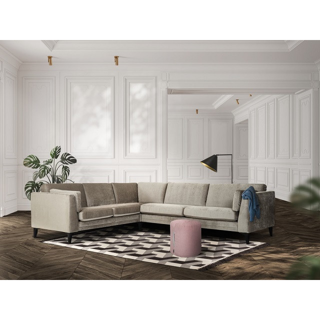 Диван кутовий модульний Furninova Avignon  283 x 90 см Сірий