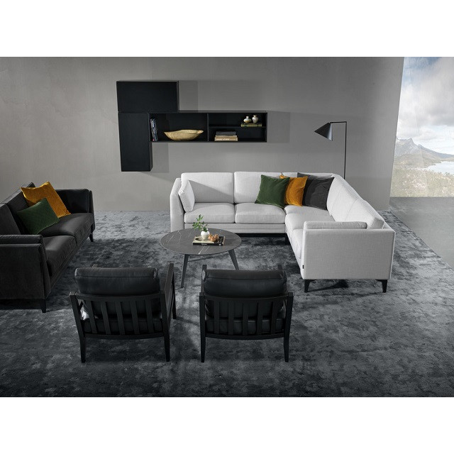 Диван кутовий модульний Furninova Avignon  283 x 90 см Білий