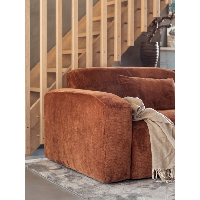 Диван кутовий модульний Furninova Block 327x264 см Коричневый