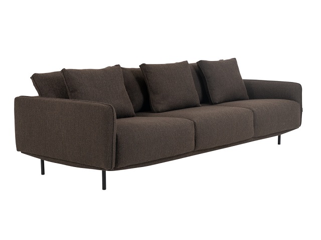 Диван прямий 4-и містний Furninova Bolero 246x107 см Коричневий