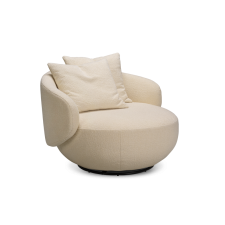 Поворотне крісло Furninova Rondo Big 110x84 cm Бежевий