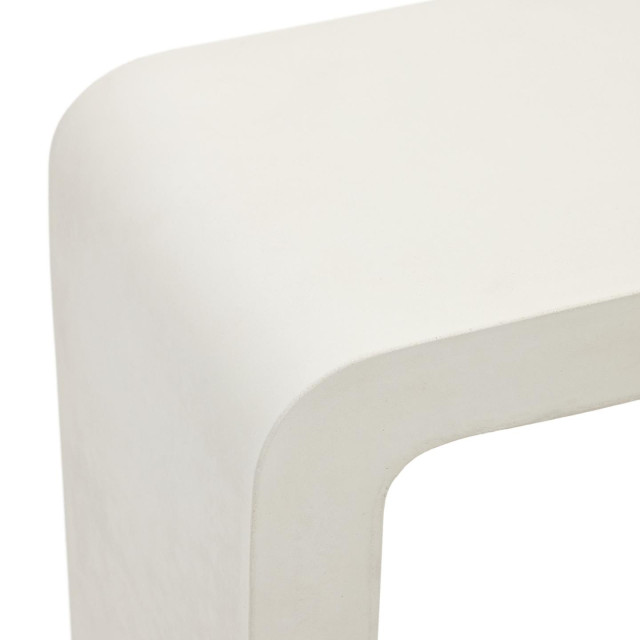 Консоль Aiguablava J0400014PR05 из белого бетона 120 x 80 см Консоль Aiguablava J0400014PR05 из белого бетона 120 x 80 см