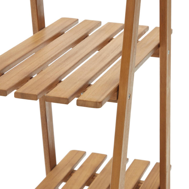 Уличный стеллаж Victora J2100001MM43 из массива акации 80 x 140 см