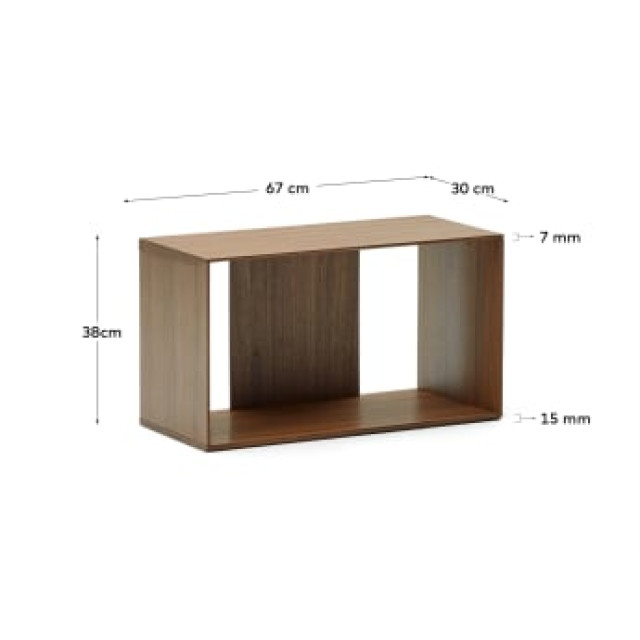 Книжный шкаф Litto m1400003mm41, 67 x 38 см