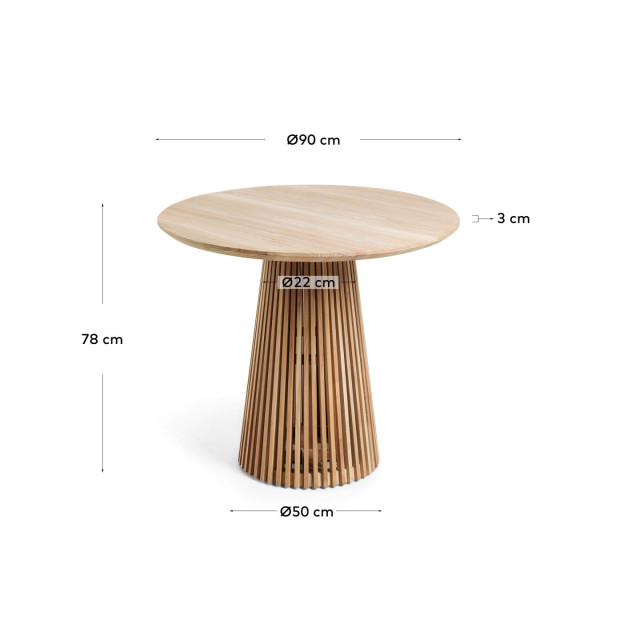 Круглый стол  Jeanette T0300011MM46 d=90