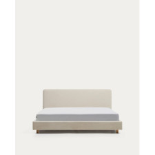 Ліжко Selven N00177FA12 с бежевої синелі 150 x 200 см