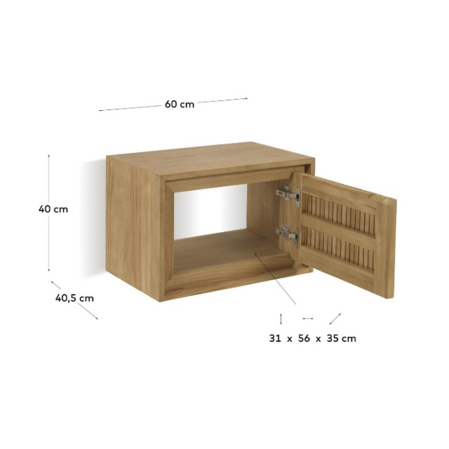 Тумба под раковину Taciana 60 x 40 см CC6828M46