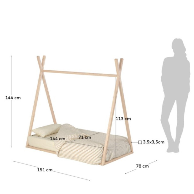 Детская кровать Maralis 70 x 140 cm AA7111M46 