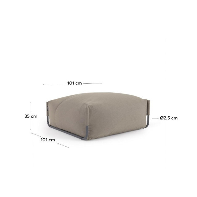 Пуф SQUARE Коричневый S803_81_RS06