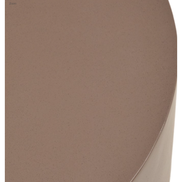 Кофейний столик Garbet J0300032PR09 з коричневого бетону Ø 80 см Кофейний столик Garbet J0300032PR09 з коричневого бетону Ø 80 см