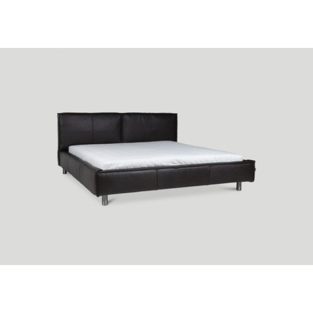 Кровать двуспальная Furninova Vesta Bed F-Spesial 180х200 см, с под/мех, цвет Светло-серый