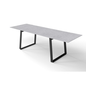 Стол большой Otto 220x100 (40+40) см