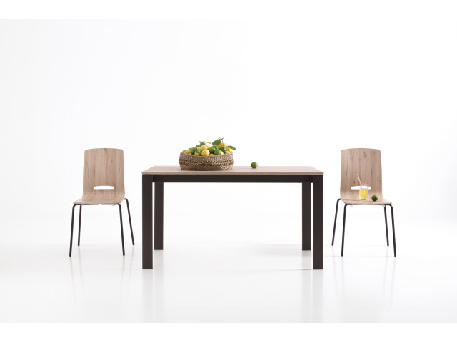 Прямокутний стіл SIMPLE 120x80 (40+40) см 